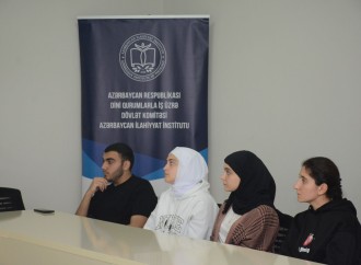 Azərbaycan İlahiyyat İnstitutunda Azərbaycan Müstəqilliyin Bərpası Gününə həsr olunmuş tədbir keçirilib