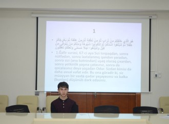 İlahiyyat İnstitutunda “40 ayə” yarışması keçirilib