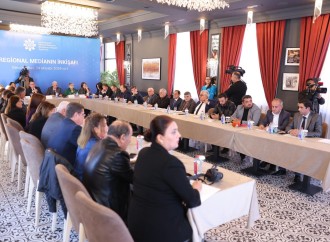 Gəncədə Regional Medianın İnkişafı layihəsi çərçivəsində media nümayəndələri ilə görüş keçirilib