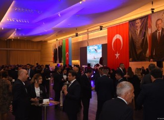 Bakıda Türkiyədə ölkənin ən böyük bayramı - Cümhuriyyət Günü qeyd edilib.