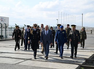 Hərbi attaşelər Bakı Beynəlxalq Dəniz Ticarəti Limanında olublar