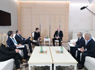 Prezident İlham Əliyev Avropa Yenidənqurma və İnkişaf Bankının prezidenti ilə görüşüb