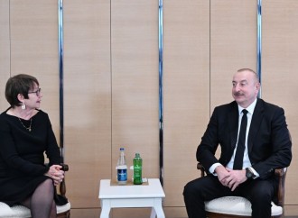 Prezident İlham Əliyev Avropa Yenidənqurma və İnkişaf Bankının prezidenti ilə görüşüb