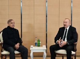 Prezident İlham Əliyev Pakistanın Baş naziri ilə görüşüb
