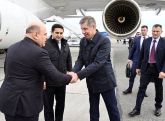 Mixail Mişustin Azərbaycana səfərə gəlib