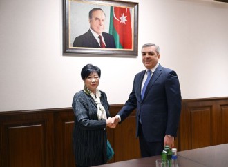 Prezident Administrasiyasının rəhbəri Samir Nuriyev Tokionun qubernatorunun başçılıq etdiyi nümayəndə heyəti ilə görüşüb