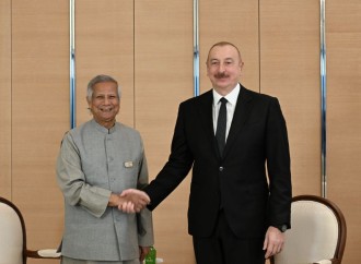 Prezident İlham Əliyev Banqladeş Müvəqqəti Hökumətinin Baş müşaviri ilə görüşüb