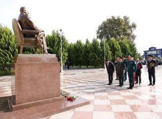 Hərbi prokuror Dövlət Sərhəd Xidmətinin hərbi qulluqçuları ilə görüşüb