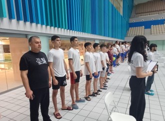 Bakıda üzgüçülük üzrə açıq qış çempionatının açılış mərasimi olub