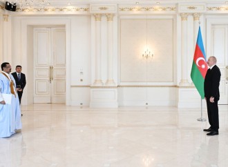 Prezident İlham Əliyev Mavritaniyanın Azərbaycanda yeni təyin olunmuş səfirinin etimadnaməsini qəbul edib
