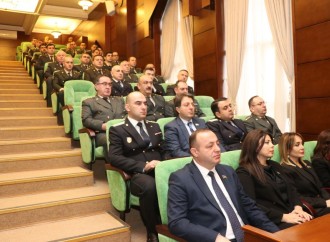 Hərbi Prokurorluqda Heydər Əliyevin vəfatının 21-ci ildönümünə həsr olunmuş anım mərasimi keçirilib