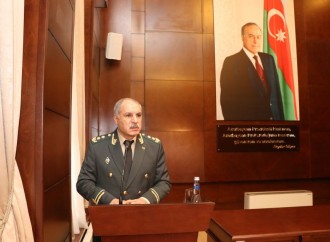 Hərbi Prokurorluqda Heydər Əliyevin vəfatının 21-ci ildönümünə həsr olunmuş anım mərasimi keçirilib