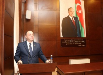 Hərbi Prokurorluqda Heydər Əliyevin vəfatının 21-ci ildönümünə həsr olunmuş anım mərasimi keçirilib