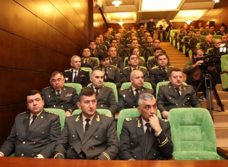Hərbi Prokurorluqda Heydər Əliyevin vəfatının 21-ci ildönümünə həsr olunmuş anım mərasimi keçirilib