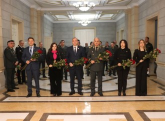 Hərbi Prokurorluqda Heydər Əliyevin vəfatının 21-ci ildönümünə həsr olunmuş anım mərasimi keçirilib