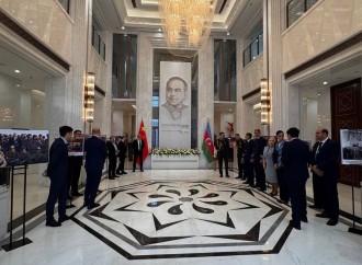 Azərbaycanın Çindəki Səfirliyində Ümummilli Lider Heydər Əliyevin anım mərasimi keçirilib