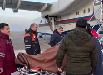 Aktauda təyyarə qəzasında yaralanan vətəndaşlar FHN-nin xüsusi təyyarəsi ilə Bakıya yola düşüb