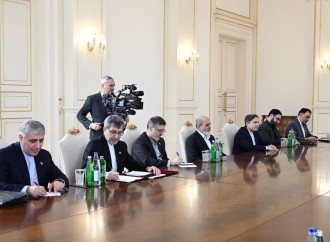 Prezident İlham Əliyev İranın Milli Təhlükəsizlik üzrə Ali Şurasının katibini qəbul edib