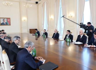 Prezident İlham Əliyev İranın Milli Təhlükəsizlik üzrə Ali Şurasının katibini qəbul edib