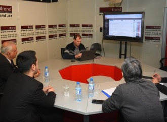 DHA agentliyinin baş direktoru Trend BİA-da birgə Layihənin perspektivlərini müzakirə edib