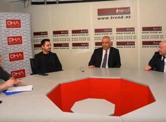 DHA agentliyinin baş direktoru Trend BİA-da birgə Layihənin perspektivlərini müzakirə edib