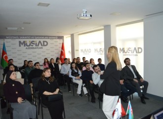 MÜSİAD Azərbaycan Liderlik və Effektiv Ünsiyyət mövzusunda seminar keçirib