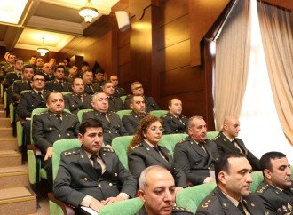 Azərbaycan Respublikasının Hərbi Prokurorluğunda geniş kollegiya iclası keçirilib