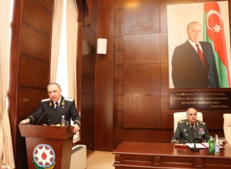 Azərbaycan Respublikasının Hərbi Prokurorluğunda geniş kollegiya iclası keçirilib
