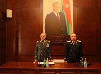 Azərbaycan Respublikasının Hərbi Prokurorluğunda geniş kollegiya iclası keçirilib
