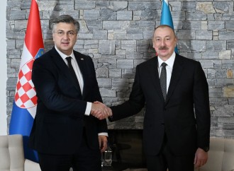 Prezident İlham Əliyev Davosda Xorvatiyanın Baş naziri ilə görüşüb