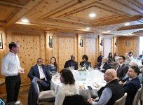 Heydər Əliyev Fondunun vitse-prezidenti Leyla Əliyeva Davos Dünya İqtisadi Forumu çərçivəsində keçirilən tədbirdə iştirak edib