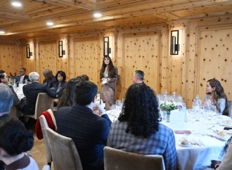 Heydər Əliyev Fondunun vitse-prezidenti Leyla Əliyeva Davos Dünya İqtisadi Forumu çərçivəsində keçirilən tədbirdə iştirak edib