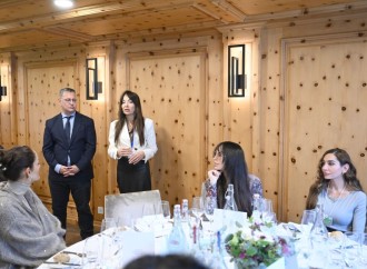 Heydər Əliyev Fondunun vitse-prezidenti Leyla Əliyeva Davos Dünya İqtisadi Forumu çərçivəsində keçirilən tədbirdə iştirak edib