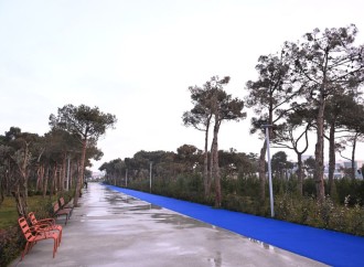 Prezident İlham Əliyev Bakıda metronun “Gənclik” stansiyasının yaxınlığında yaradılan yeni parkın açılışında iştirak edib