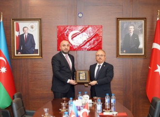MÜSİAD Azərbaycan idarə heyəti Türkiyənin Azərbaycandaki səfiri Birol Akgün ilə görüşüb