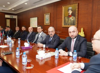 MÜSİAD Azərbaycan idarə heyəti Türkiyənin Azərbaycandaki səfiri Birol Akgün ilə görüşüb