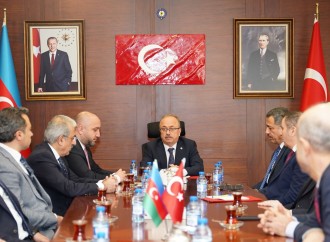MÜSİAD Azərbaycan idarə heyəti Türkiyənin Azərbaycandaki səfiri Birol Akgün ilə görüşüb