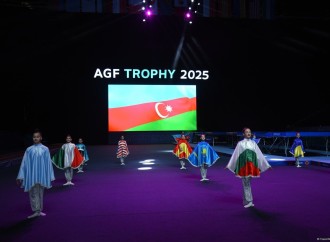 Bakıda batut gimnastikası və tamblinq üzrə Dünya Kubokunun açılış mərasimi keçirilib