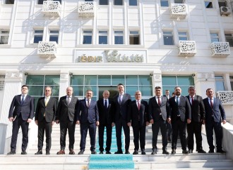 Azərbaycan və Türkiyənin Energetika nazirləri İğdır-Naxçıvan qaz kəmərinin işə salınması üçün İğdıra gəliblər