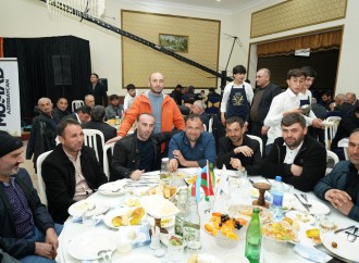 MÜSİAD Azərbaycan Şabranda şəhid ailələri üçün iftar süfrəsi təşkil edib