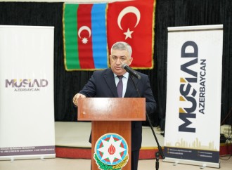 MÜSİAD Azərbaycan Şabranda şəhid ailələri üçün iftar süfrəsi təşkil edib