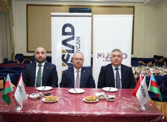 MÜSİAD Azərbaycan Şabranda şəhid ailələri üçün iftar süfrəsi təşkil edib