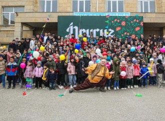 Leyla Əliyevanın təşəbbüsü ilə Xızı rayonunda uşaqlar üçün Novruz şənliyi keçirilib