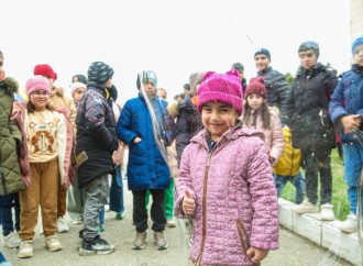Leyla Əliyevanın təşəbbüsü ilə Xızı rayonunda uşaqlar üçün Novruz şənliyi keçirilib