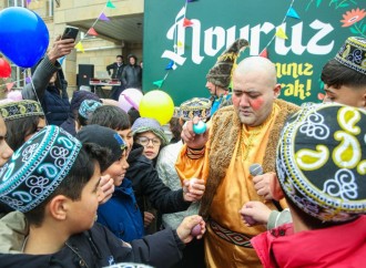 Leyla Əliyevanın təşəbbüsü ilə Xızı rayonunda uşaqlar üçün Novruz şənliyi keçirilib