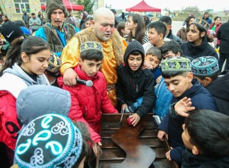 Leyla Əliyevanın təşəbbüsü ilə Xızı rayonunda uşaqlar üçün Novruz şənliyi keçirilib