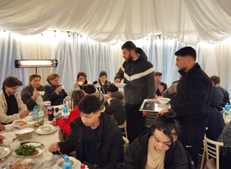 Xankəndidə iftar çadırları qurulub