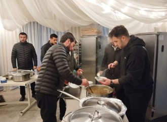 Xankəndidə iftar çadırları qurulub