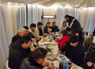 Xankəndidə iftar çadırları qurulub