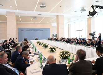 ADA Universitetində Prezident İlham Əliyevin iştirakı ilə "Yeni dünya nizamına doğru" mövzusunda beynəlxalq forum keçirilib